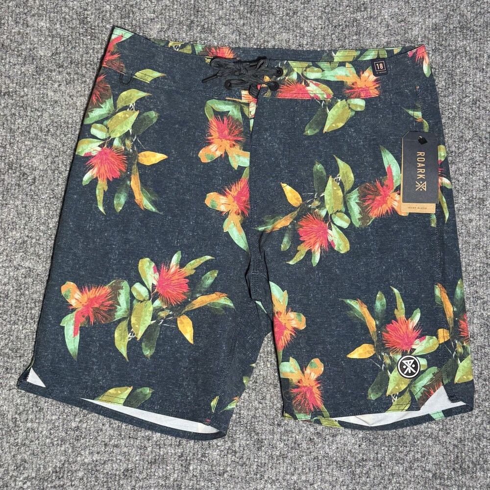 Roark Board Shorts Swim Trunks Passage 18" La Selva Men's Size 28‎ New With Tags